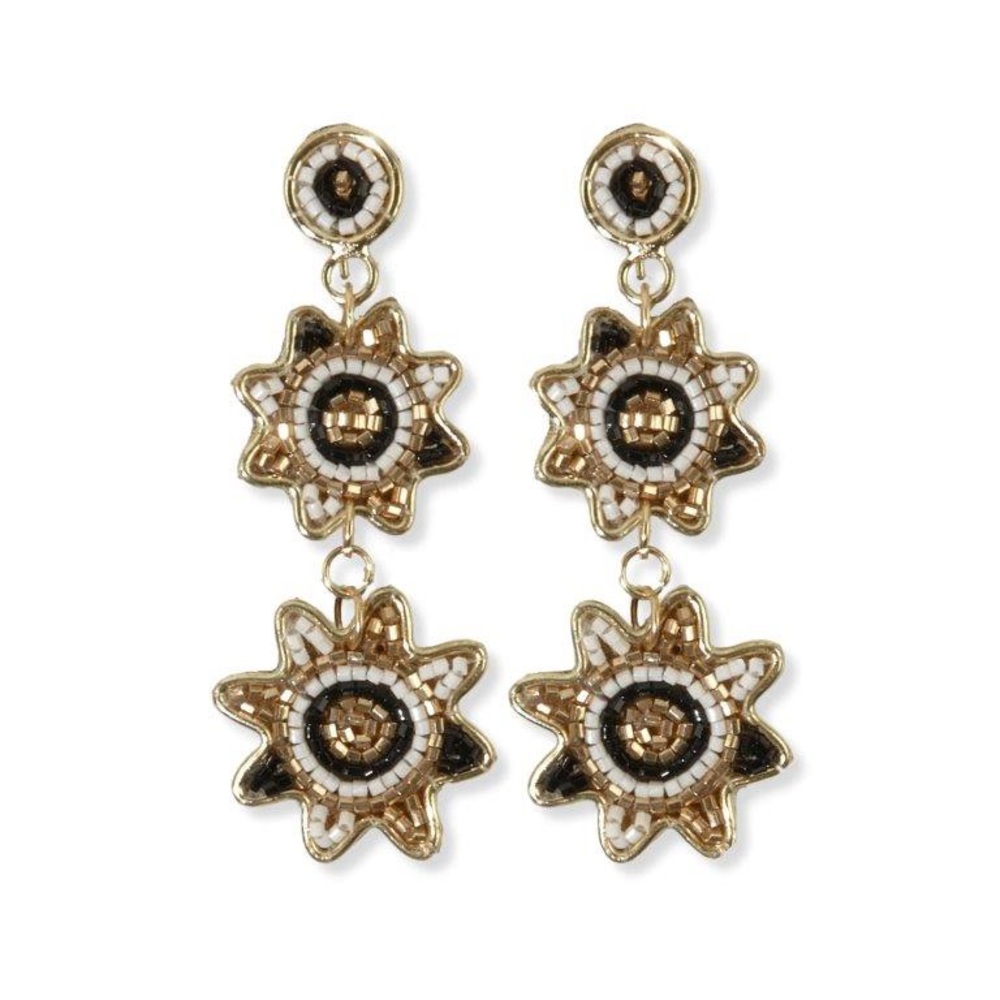 NWT Ink+Alloy Wendy Ring Earrings